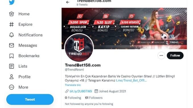 TrendBet Twitter