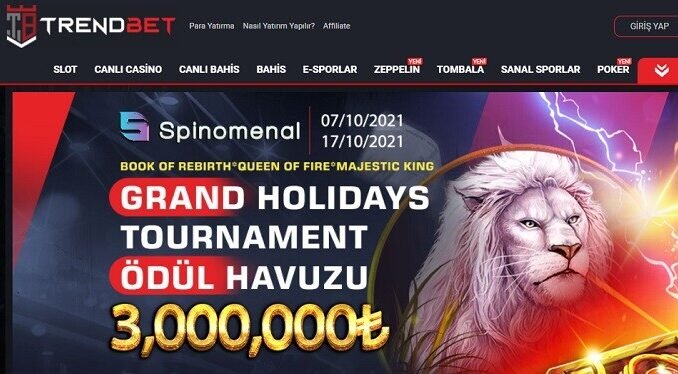 TrendBet Casino Hoş geldin Bonusu