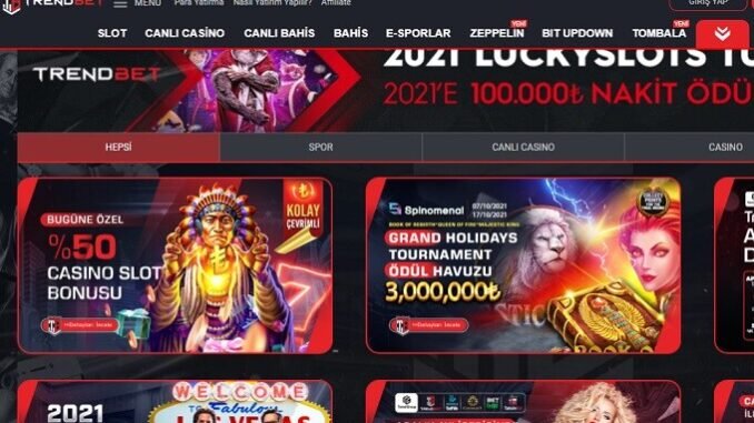 TrendBet Casino Slot Bonusu