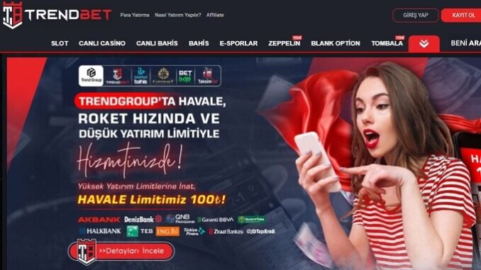 TrendBet Papara Sanal Kart İle Yatırım