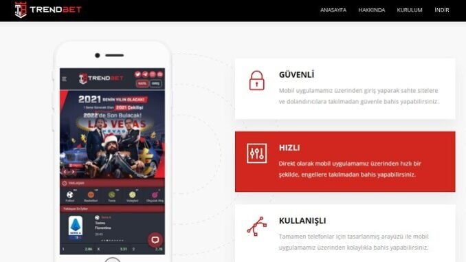 TrendBet Uygulama