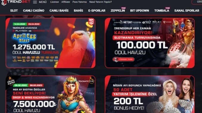 TrendBet Slotmania Turnuvası