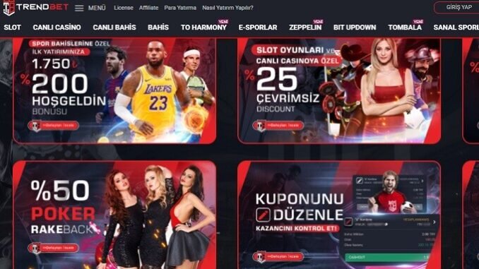 TrendBet Bahis Düzenleme