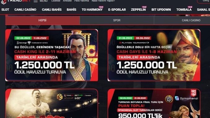 TrendBet Playson Turnuvası