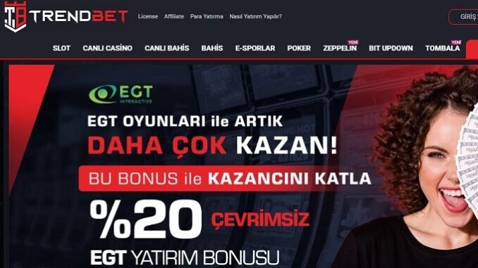 TrendBet Hoş Geldin Bonusu