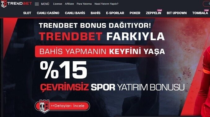 TrendBet Hoş Geldin Bonusu