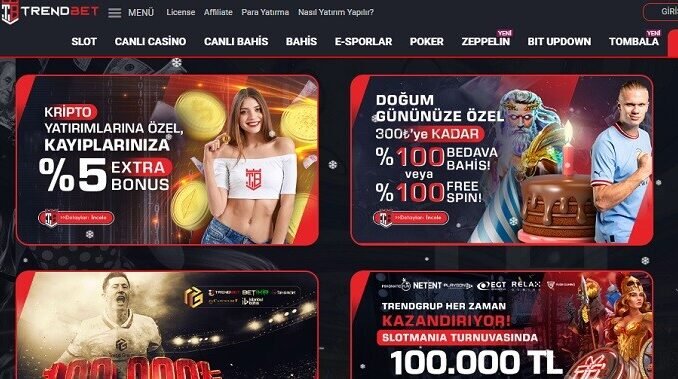 TrendBet Doğum Gününüze Özel Bonus