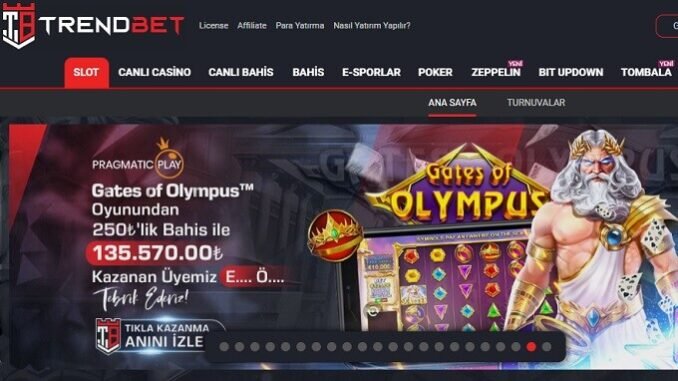 TrendBet Casino Oyun Sağlayıcıları