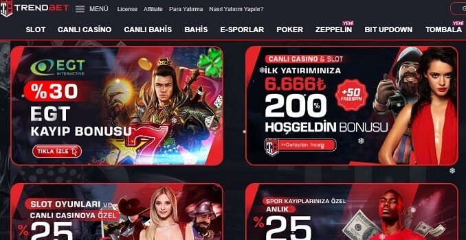 TrendBet EGT Kayıp Bonusu