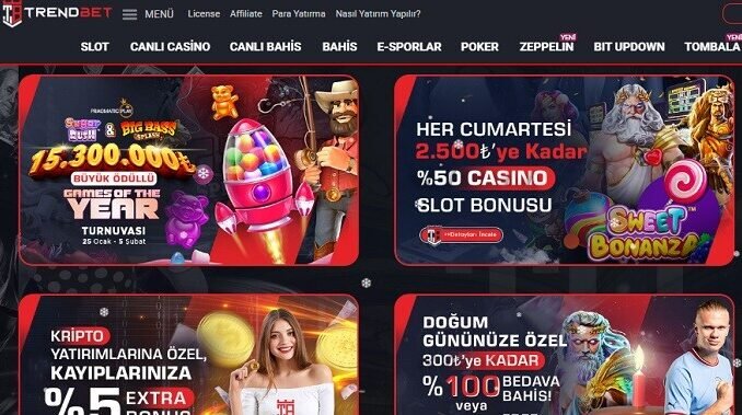 TrendBet Cumartesi Bonusu