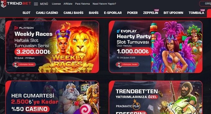 TrendBet Haftalık Slot Turnuvası