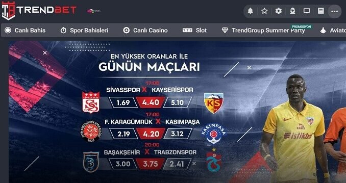 TrendBet Sivasspor Kayserispor Maçı